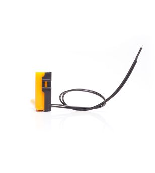 Marker Light - WAS - W280 - Neon - 5.6cm - Click on housing - incl hinges - Amber - 12V-24V
