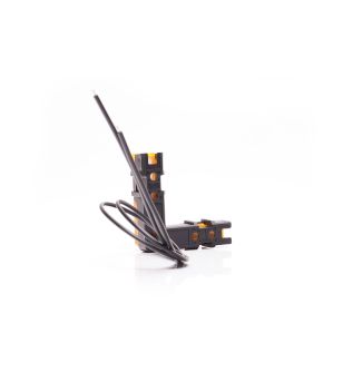 Begrenzungsleuchte - WAS - W280 - Neon - 5.6cm - Click on montierung - mit Bügel - Amber - 12V-24V 