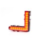 Marker Light - WAS - W280 Black - Neon - 2.5" - 6.4cm - Click on housing - Smoke - Red - 12V-24V Marker Light - WAS - W280 Black - Neon - 2.5" - 6.4cm - Click on housing - Smoke - Red - 12V-24V