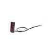 Marker Light - WAS - W280 Black - Neon - 5.6cm - Click on housing - incl hinges - smoke - Red - 12V-24V