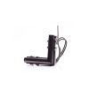 Marker Light - WAS - W280 Black - Neon - 5.6cm - Click on housing - incl hinges - smoke - White - 12V-24V