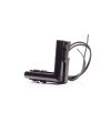Markeringsljus - WAS - W280 Black - Neon - 5.6cm - Click on montering - inkl fäste - smoke - Vit - 12V-24V