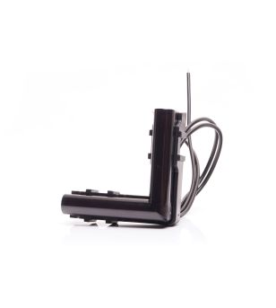 Marker Light - WAS - W280 Black - Neon - 2.5" - 6.4cm - Click on housing - Smoke - Amber - 12V-24V