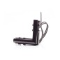 Marker Light - WAS - W280 Black - Neon - 2.5" - 6.4cm - Click on housing - Smoke - Amber - 12V-24V