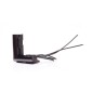 Marker Light - WAS - W280 Black - Neon - 2.5" - 6.4cm - Click on housing - Smoke - Amber - 12V-24V