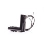 Marker Light - WAS - W280 Black - Neon - 2.5" - 6.4cm - Click on housing - Smoke - Amber - 12V-24V