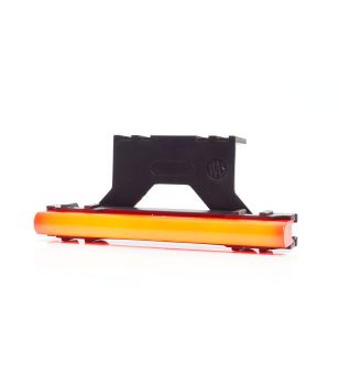 Begrenzungsleuchte - WAS - W280 - Neon - 12.5cm - Click on montierung - mit Bügel - Rot - 12V-24V 