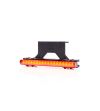 Marker Light - WAS - W280 Black - Neon - 12.5cm - Click on housing - incl hinges - smoke - Red - 12V-24V