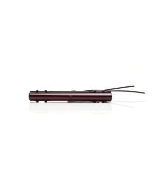 Marker Light - WAS - W280 Black - Neon - 12.5cm - Click on housing - incl hinges - smoke - Red - 12V-24V