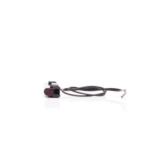 Markeringsljus - WAS - W280 Black - Neon - 12.5cm - Click on montering - smoke - Röd - 12V-24V 