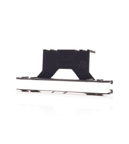 Markeringsljus - WAS - W280 - Neon - 12.5cm - Click on montering - inkl fäste - Klar - Vit - 12V-24V 