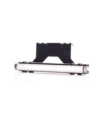 Markeringsljus - WAS - W280 Black - Neon - 12.5cm - Click on montering - inkl fäste - smoke - Vit - 12V-24V 