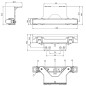 Marker Light - WAS - W280 - Neon - 4.9" - 12.5cm - Click on housing - incl hinges - Amber - 12V-24V