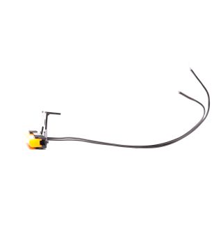 Markeringsljus - WAS - W280 - Neon - 12.5cm - Click on montering - inkl fäste - Bärnsten - 12V-24V -