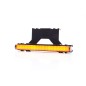 Markeringslicht - WAS - W280 Black - Neon - 4.9" - 12.5cm - Click on montage - met beugels - Smoke - Amber - 12V-24V Markeringslicht - WAS - W280 Black - Neon - 4.9" - 12.5cm - Click on montage - met beugels - Smoke - Amber - 12V-24V
