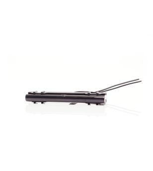 Marker Light - WAS - W280 Black - Neon - 12.5cm - Click on housing - incl hinges - smoke - Amber - 12V-24V