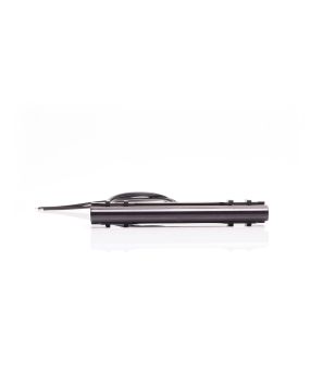 Marker Light - WAS - W280 Black - Neon - 12.5cm - Click on housing - smoke - Amber - 12V-24V
