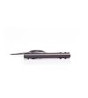 Marker Light - WAS - W280 Black - Neon - 12.5cm - Click on housing - smoke - Amber - 12V-24V