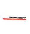 Begrenzungsleuchte - WAS - W280 - Neon - 25cm - Click on montierung - Rot - 12V-24V