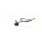 Marker Light - WAS - W280 Black - Neon - 9.8" - 25cm - Click on housing - Smoke - Red - 12V-24V