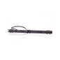 Marker Light - WAS - W280 Black - Neon - 9.8" - 25cm - Click on housing - Smoke - Red - 12V-24V