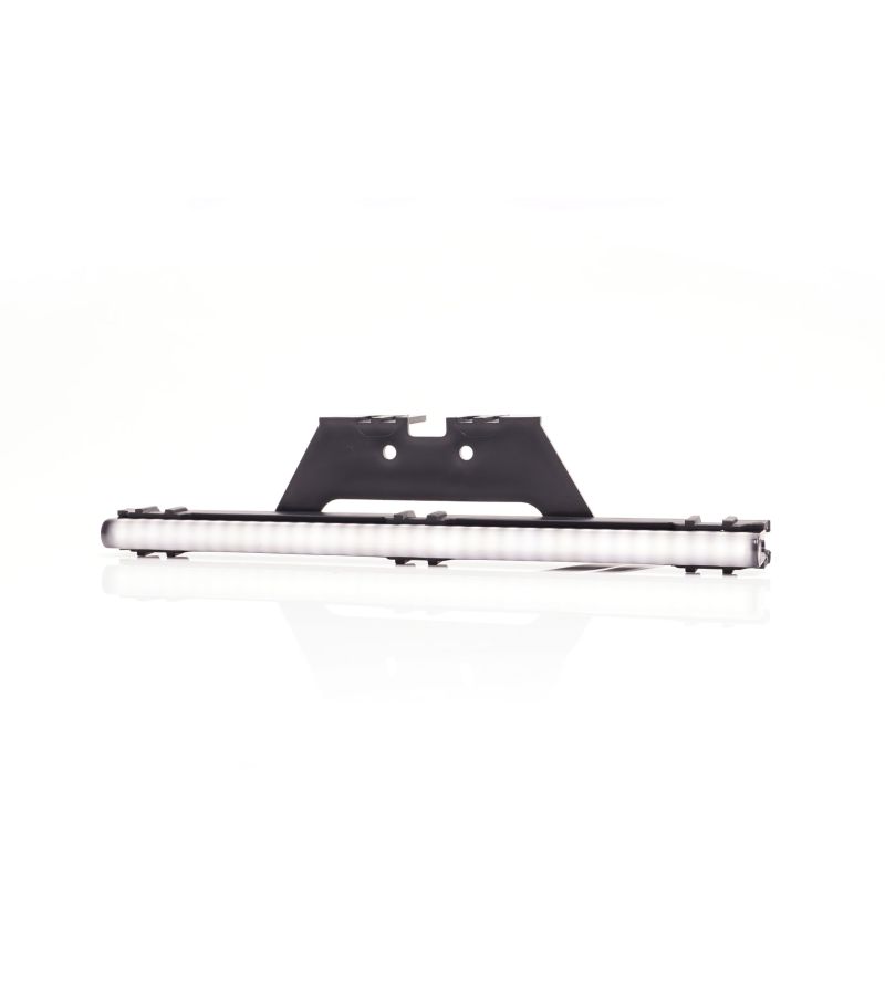 Marker Light - WAS - W280 Black - Neon - 25cm - Click on housing - incl hinges - smoke - White - 12V-24V Marker Light - WAS - W280 Black - Neon - 25cm - Click on housing - incl hinges - smoke - White - 12V-24V