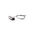 Marker Light - WAS - W280 Black - Neon - 25cm - Click on housing - smoke - White - 12V-24V