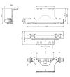 Interior lighting - WAS - LW15 - Neon - 12.5cm - Click on housing - incl hinges - Clear - Purple - 12V-24V