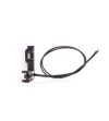 Invändig belysning - WAS - LW15 - Neon - 6.4cm - Click on montering - Klar - Vit - 12V-24V 