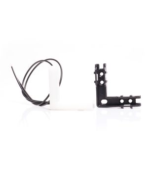 Invändig belysning - WAS - LW15 - Neon - 6.4cm - Click on montering - Klar - Vit - 12V-24V 