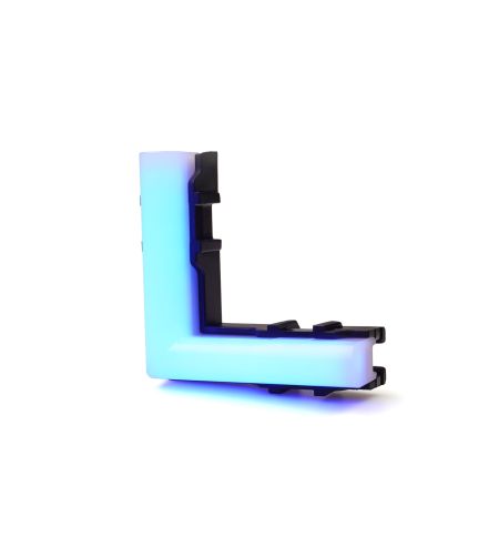 Invändig belysning - WAS - LW15 - Neon - 6.4cm - Click on montering - Klar - Blå - 12V-24V -