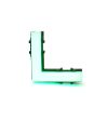 Innenraumbeleuchtung - WAS - LW15 - Neon - 6.4cm - Click on montierung - Klar - Grün - 12V-24V
