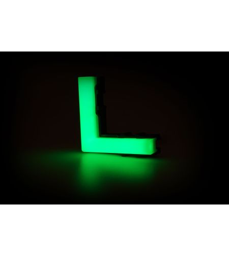 Interieurverlichting - WAS - LW15 - Neon - 2.5" - 6.4cm - Click on montage - Helder - Groen - 12V-24V