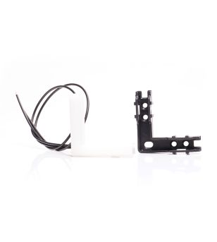 Invändig belysning - WAS - LW15 - Neon - 6.4cm - Click on montering - Klar - Lila - 12V-24V 