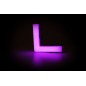 Interieurverlichting - WAS - LW15 - Neon - 2.5" - 6.4cm - Click on montage - Helder - Paars - 12V-24V Interieurverlichting - WAS - LW15 - Neon - 2.5" - 6.4cm - Click on montage - Helder - Paars - 12V-24V