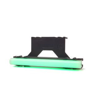 Interior lighting - WAS - LW15 - Neon - 12.5cm - Click on housing - incl hinges - Clear - Green - 12V-24V