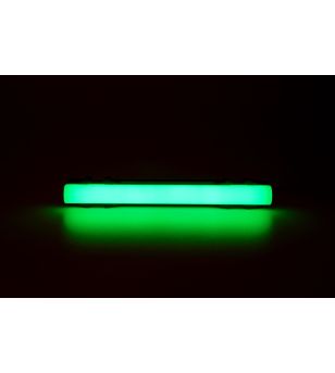 Innenraumbeleuchtung - WAS - LW15 - Neon - 12.5cm - Click on montierung - mit Bügel - Klar - Grün - 12V-24V -