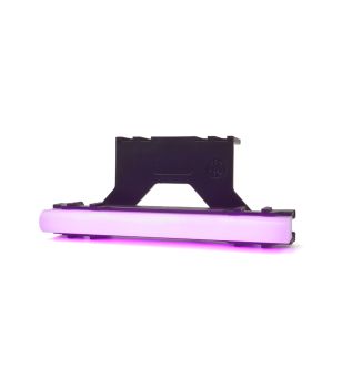 Interior lighting - WAS - LW15 - Neon - 12.5cm - Click on housing - incl hinges - Clear - Purple - 12V-24V