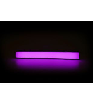 Interior lighting - WAS - LW15 - Neon - 12.5cm - Click on housing - incl hinges - Clear - Purple - 12V-24V