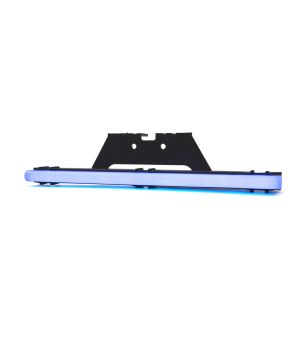 Invändig belysning - WAS - LW15 - Neon - 25cm - Click on montering - inkl fäste - Klar - Blå - 12V-24V - 