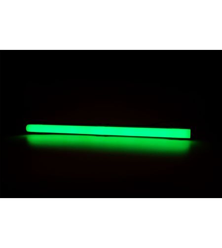 Interior lighting - WAS - LW15 - Neon - 9.8" - 25cm - Click on housing - incl hinges - Clear - Green - 12V-24V