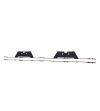 Invändig belysning - WAS - LW15 - Neon - 50cm - Click on montering - inkl fäste - Klar - Vit - 12V-24V -