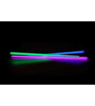 Interior lighting - WAS - LW15 - Neon - 50cm - Click on housing - incl hinges - Clear - Purple - 12V-24V
