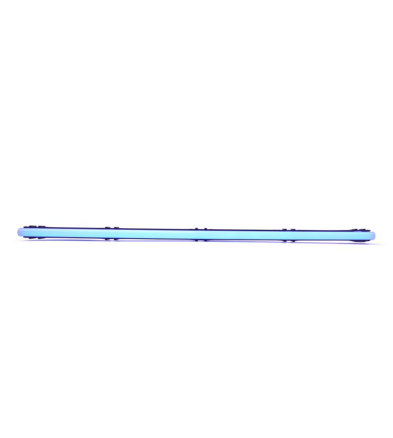 Innenraumbeleuchtung - WAS - LW15 - Neon - 19.7" - 50cm - Click on montierung - mit Bügel - Klar - Blau - 12V-24V Innenraumbeleuchtung - WAS - LW15 - Neon - 19.7" - 50cm - Click on montierung - mit Bügel - Klar - Blau - 12V-24V