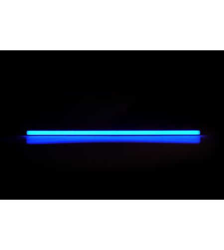 Interior lighting - WAS - LW15 - Neon - 19.7" - 50cm - Click on housing - incl hinges - Clear - Blue - 12V-24V