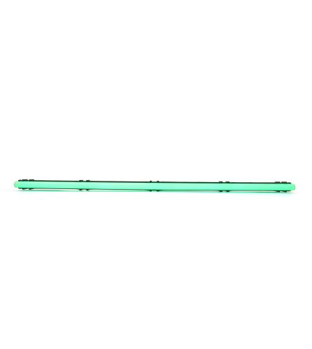 Invändig belysning - WAS - LW15 - Neon - 50cm - Click on montering - inkl fäste - Klar - Grön - 12V-24V - 