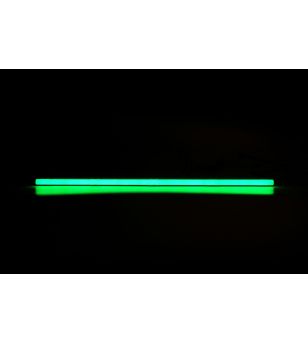 Interior lighting - WAS - LW15 - Neon - 50cm - Click on housing - incl hinges - Clear - Green - 12V-24V