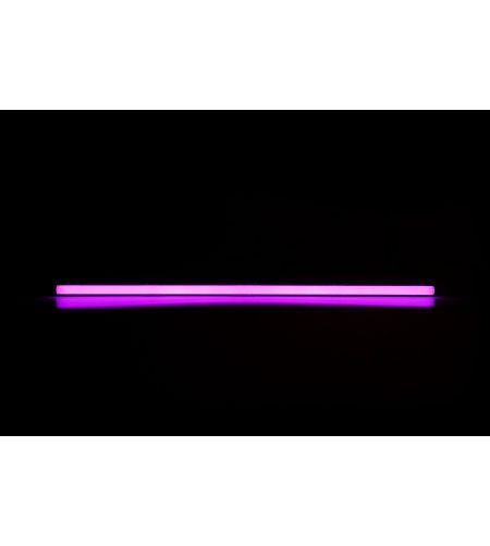 Invändig belysning - WAS - LW15 - Neon - 19.7" - 50cm - Click on montering - inkl fäste - Klar - Lila - 12V-24V -