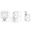 Werklamp - WAS - W82 - 10cm - Work / Scene