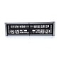 Rückleuchte - WAS - W253 Kennzeichenhalter - Arbeitsbeleuchtung - 23" - 58.4cm - Milchig weiß - LED - Rückfahr - Arbeit - 12V-24V - 